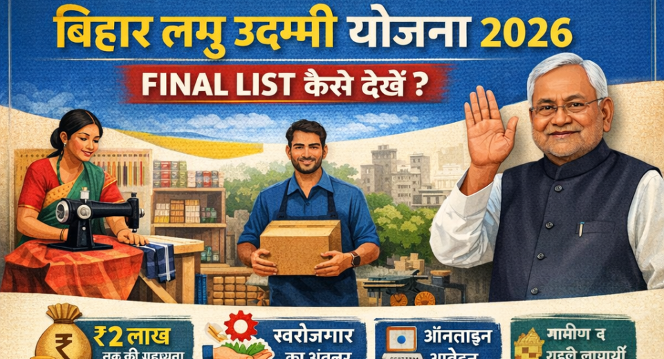 Bihar Laghu Udyami Yojana 2026
