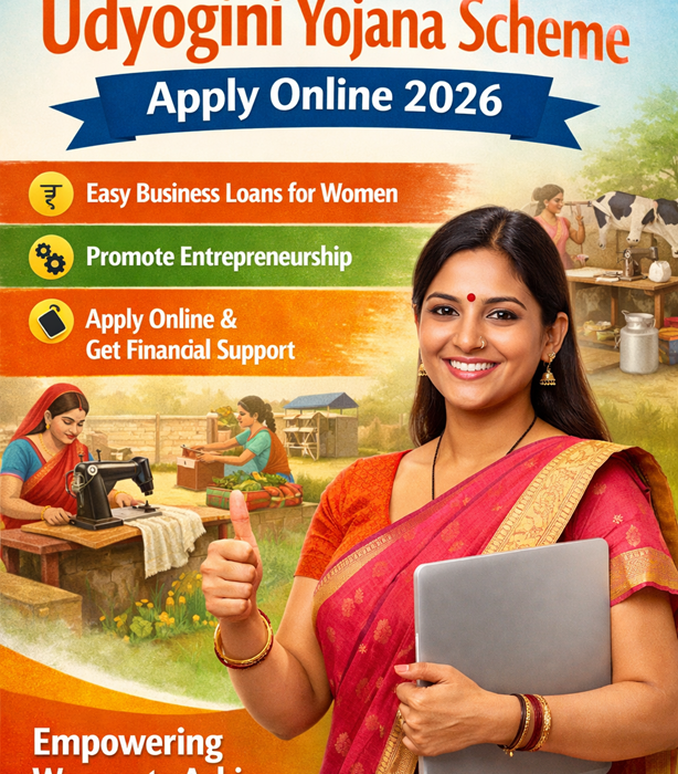उद्योगिनी योजना 2026