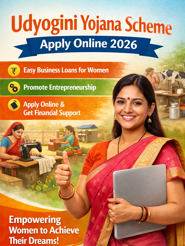 उद्योगिनी योजना 2026