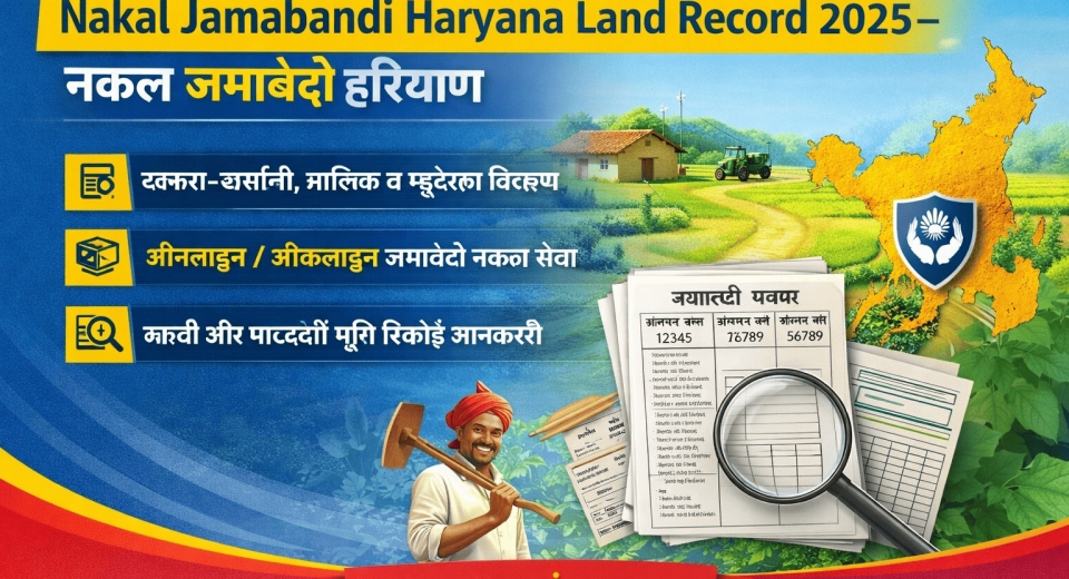 Nakal Jamabandi Haryana Land Record 2025 – नकल जमाबंदी हरियाणा